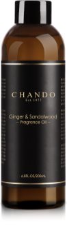Chando Fragrance Oil Ginger & Sandalwood Refill for aroma diffusers 200 ml