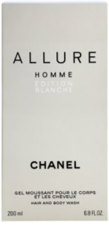 Chanel Allure Homme Édition Blanche gel de dus pentru barbati 200 ml