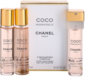 Chanel Coco Mademoiselle woda toaletowa dla kobiet 3x20 ml (3 x napełnienie)