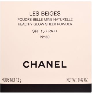 Chanel Les Beiges jemný púder SPF 15