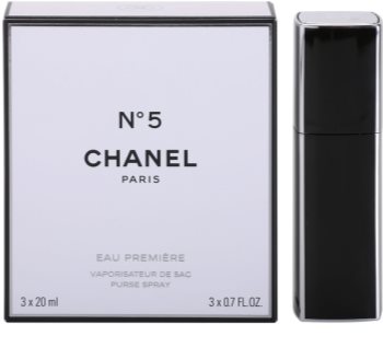 Chanel N°5 Eau Première eau de parfum pentru femei 3 x 20 ml (1x reincarcabil + 2x rezerva)