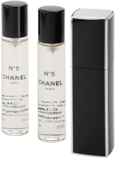 Chanel N°5 Eau Première eau de parfum pentru femei 3 x 20 ml (1x reincarcabil + 2x rezerva)