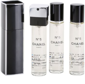 Chanel N°5 Eau Première eau de parfum pentru femei 3 x 20 ml (1x reincarcabil + 2x rezerva)