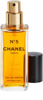 Chanel N°5 eau de parfum per donna 60 ml ricarica con diffusore