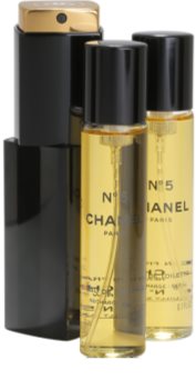 Chanel N°5 woda toaletowa dla kobiet 20 ml (1x napełnialny + 2x napełnienie)