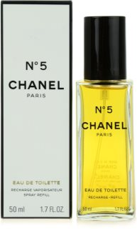 Chanel N°5 eau de toilette nőknek 50 ml töltelék