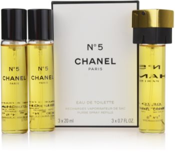 Chanel N°5 eau de toilette para mujer 3 x 20 ml formato viaje