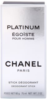 Chanel Égoïste Platinum Deodorant Stick voor Mannen 75 ml