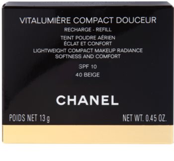 Chanel Vitalumière Compact Douceur rozjasňujúci kompaktný make-up náhradná náplň