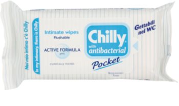 Chilly Intima Antibacterial toalhetes de higiene íntima
