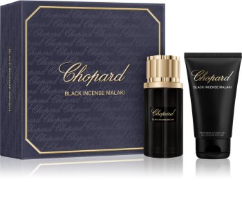 chopard black incense malaki woda perfumowana 80 ml   zestaw 