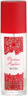 Christina Aguilera Red Sin deodorant s rozprašovačom pre ženy 75 ml