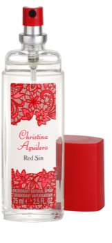 Christina Aguilera Red Sin deodorant s rozprašovačem pro ženy 75 ml