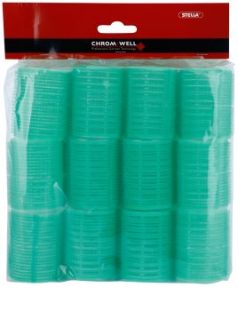 Chromwell Accessories Green selbsthaftende Lockenwickler für das Haar