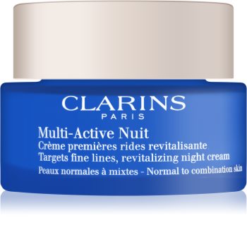 Clarins Multi-Active Crema de noapte revitalizanta pentru riduri fine. pentru piele normala si mixta