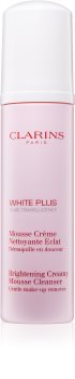 Clarins White Plus mousse detergente per tutti i tipi di pelle