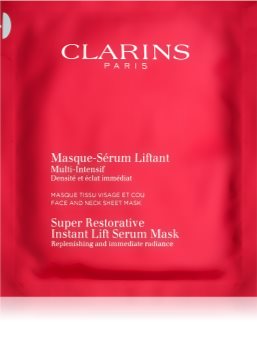 Clarins Super Restorative obnovitvena maska za takojšnjo zgladitev gub