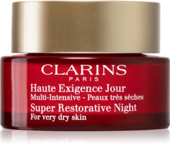 Clarins Super Restorative krem na noc przeciw objawom starzenia do bardzo suchej skóry