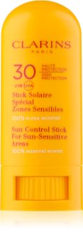 Clarins Sun Protection Stick para proteção das áreas mais sensíveis SPF 30