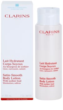 Clarins Body Hydrating Care leite corporal hidratante para pele fina e lisa