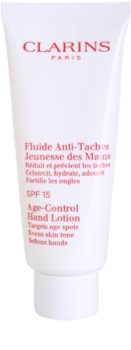 Clarins Body Specific Care omlazující fluid na ruce proti pigmentovým skvrnám SPF 15
