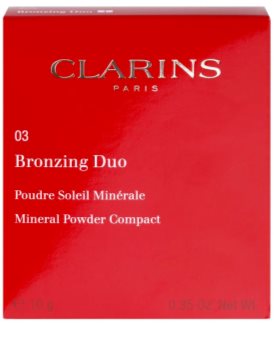 Clarins Face Make-Up Bronzing Duo pudra bronzanta cu minerale