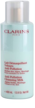 Clarins Cleansers Reinigungsmilch mit Auszügen aus Alpenkräutern für normale und trockene Haut
