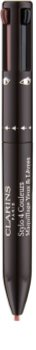Clarins Eye Make-Up Stylo 4 Couleurs Eye Pencil and Lip Liner 2 In 1
