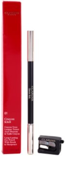 Clarins Eye Make-Up Eye Pencil Augenstift mit Anspitzer für rauchiges Make-up