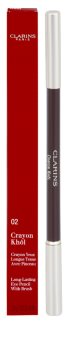 Clarins Eye Make-Up Crayon Khôl svinčnik za oči s čopičem