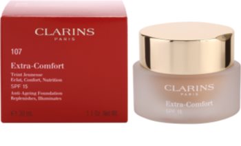 Clarins Face Make-Up Extra-Comfort aufhellendes und verjüngendes Make up für ein natürliches Aussehen LSF 15