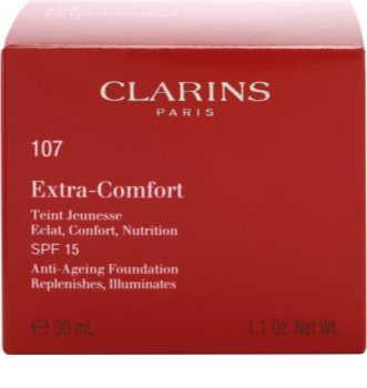 Clarins Face Make-Up Extra-Comfort aufhellendes und verjüngendes Make up für ein natürliches Aussehen LSF 15