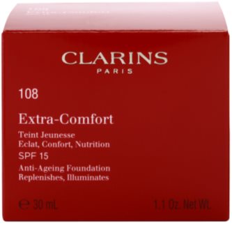 Clarins Face Make-Up Extra-Comfort rozjasňujúci a omladzujúci make-up pre prirodzený vzhľad SPF 15