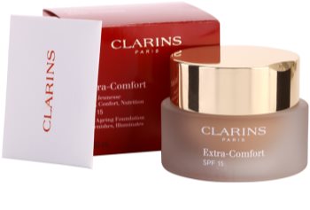 Clarins Face Make-Up Extra-Comfort rozjasňujúci a omladzujúci make-up pre prirodzený vzhľad SPF 15
