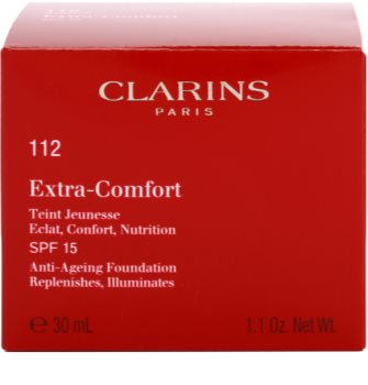 Clarins Face Make-Up Extra-Comfort rozjasňujúci a omladzujúci make-up pre prirodzený vzhľad SPF 15