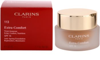 Clarins Face Make-Up Extra-Comfort stralucire si machiaj de intinerire pentru un aspect natural SPF 15