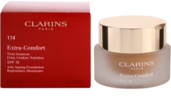 Clarins Face Make-Up Extra-Comfort rozjasňujúci a omladzujúci make-up pre prirodzený vzhľad SPF 15