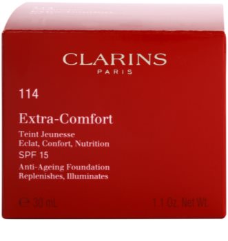 Clarins Face Make-Up Extra-Comfort rozjasňujúci a omladzujúci make-up pre prirodzený vzhľad SPF 15