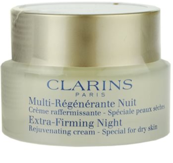 Clarins Extra-Firming crema de noche reafirmante y antiarrugas para pieles secas
