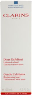 Clarins Exfoliating Care tonik delikatnie złuszczający rozjaśniający
