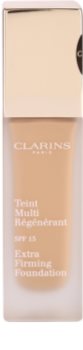 Clarins Face Make-Up Extra-Firming kremasti tekoči puder proti staranju kože SPF 15