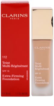 Clarins Face Make-Up Extra-Firming Creme-Make up gegen die Alterung der Haut LSF 15