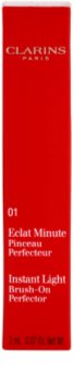 Clarins Face Make-Up Instant Light corector iluminator cu pensula
