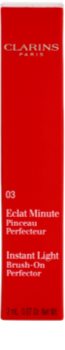 Clarins Face Make-Up Instant Light aufhellender Abdeckstift mit Pinselchen