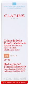 Clarins HydraQuench blaga krema za toniranje s hidratacijskim učinkom SPF 15