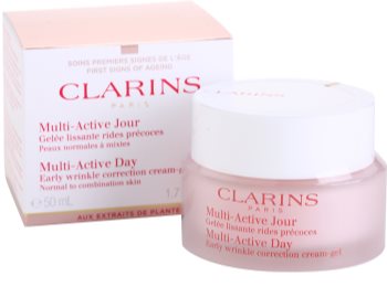 Clarins Multi-Active Crema Gel de zi pentru netezirea liniilor fine pentru piele normala si mixta