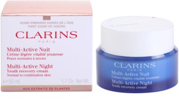Clarins Multi-Active crema de noche reparadora revitalizante para pieles normales y mixtas
