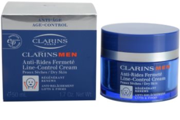 Clarins Men Age Control zpevňující protivráskový krém pro suchou pleť