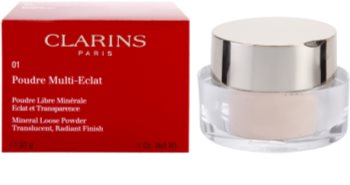 Clarins Face Make-Up Poudre Multi-Eclat loser Mineralienpuder zur Verjüngung der Gesichtshaut