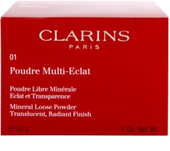 Clarins Face Make-Up Poudre Multi-Eclat loser Mineralienpuder zur Verjüngung der Gesichtshaut